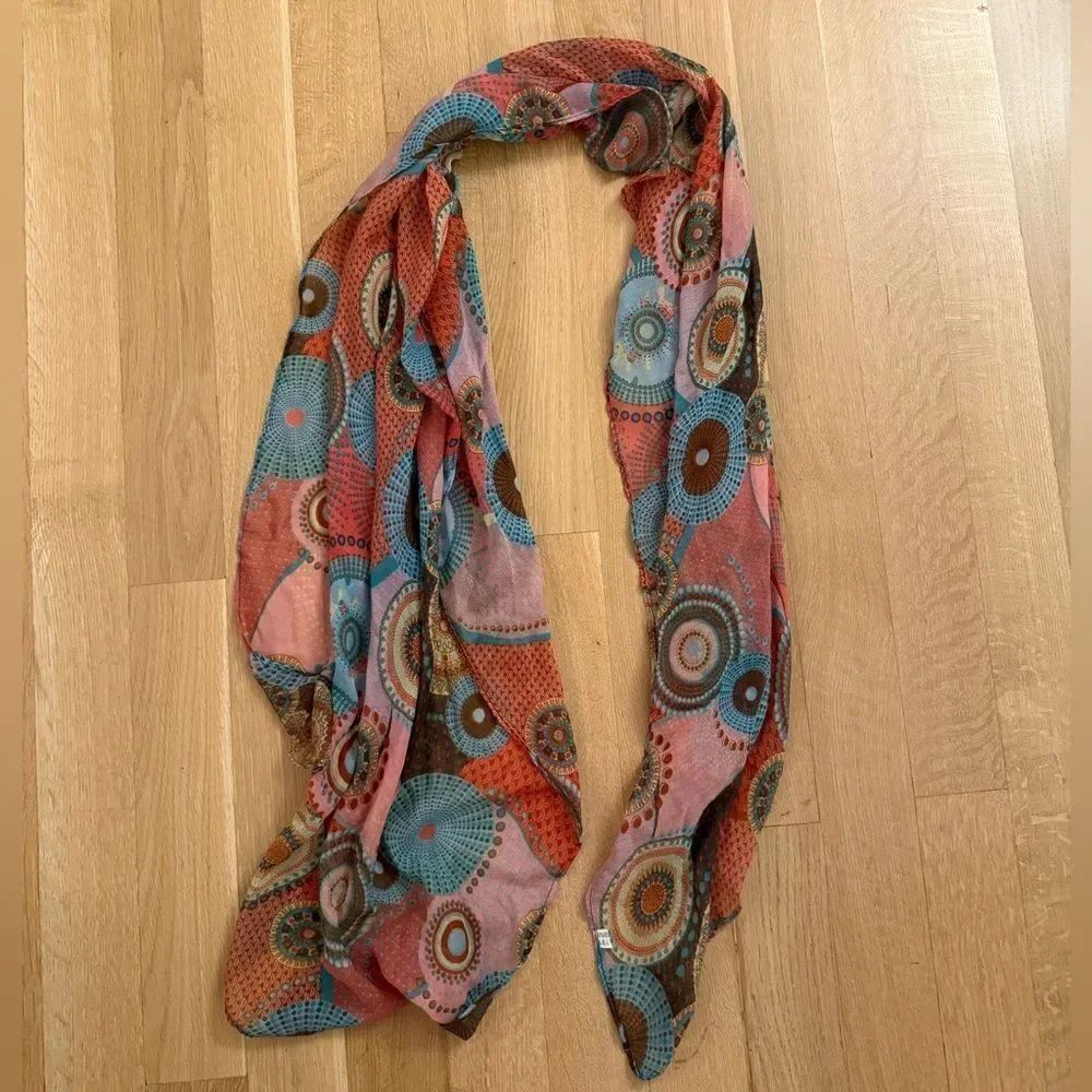 Colorful Patterned Scarf